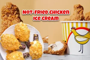 Discover the story behind Not-Fried Chicken Ice Cream and its creator, Cynthia Wong. Learn how this viral dessert gained popularity.