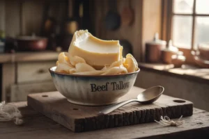 The many uses, health benefits, and recipes featuring beef tallow in this comprehensive guide. Learn how to incorporate it into your life.