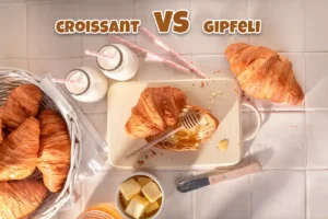 Explore the key difference between croissant and gipfeli, including their ingredients, texture, cultural significance, and global influence