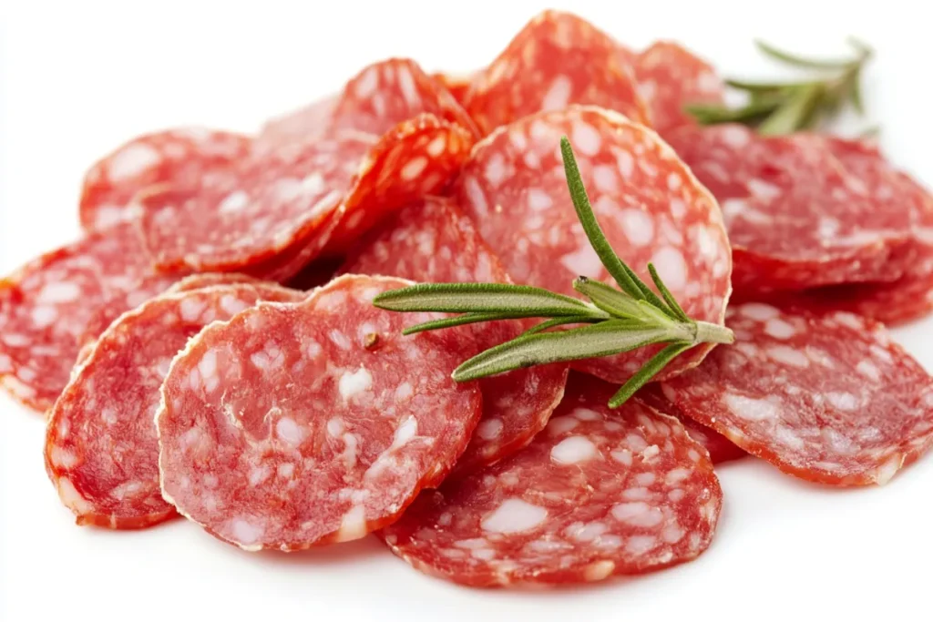 Learn whether Sopressata is made from pork or beef. Explore the ingredients, variations, and cultural significance of this Italian salami.